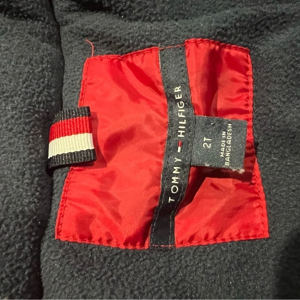 Tommy Hilfiger Red Kids Puffer Jacket